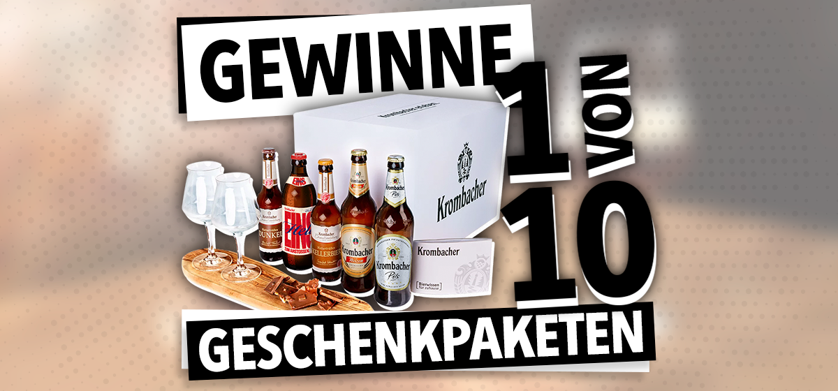 Krombacher Gewinnspiel Krombacher